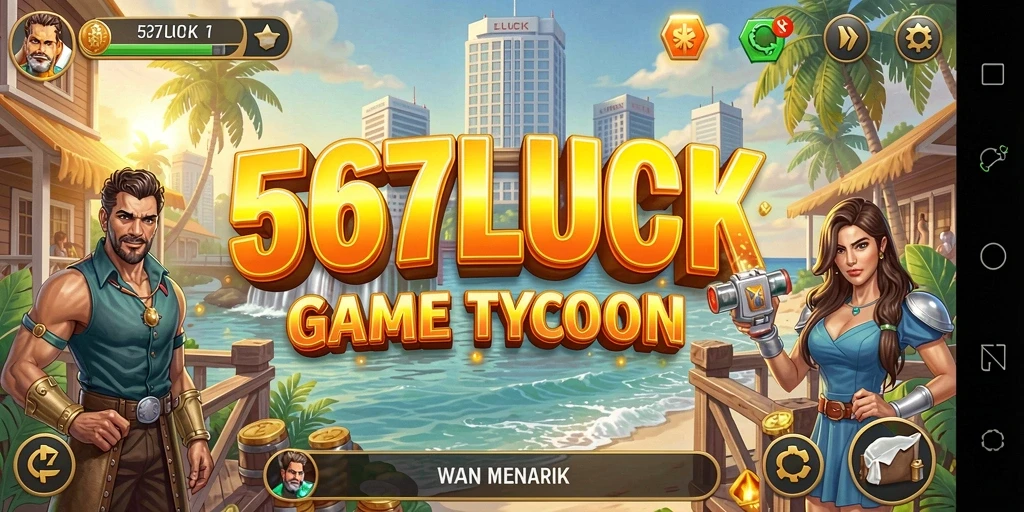 Tampilan permainan 567LUCK yang penuh strategi Tycoon.