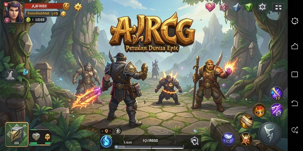 Gameplay menarik dari AJR88 dalam petualangan RPG