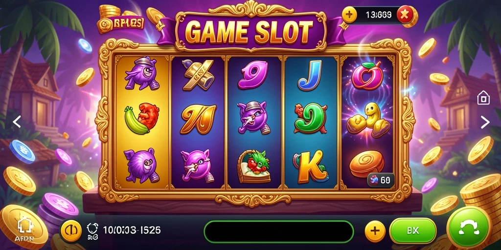Tampilan gameplay menarik dari API33 dengan mesin Slot yang bervariasi.