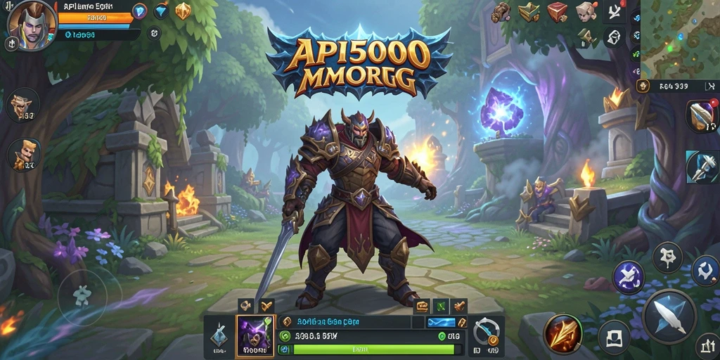 Gameplay menakjubkan di dunia fantasi API5000.