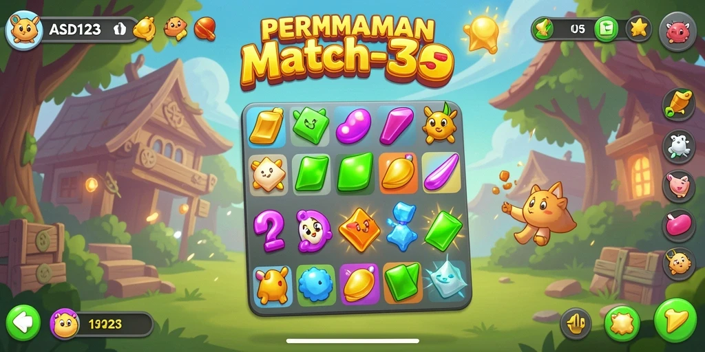 Tampilan gameplay <strong>ASD123</strong> yang seru dan menantang.