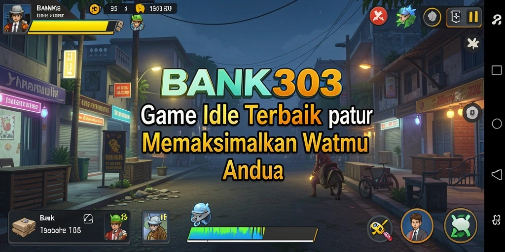 Tampilan gameplay Idle BANK303 yang menarik dan penuh strategi.