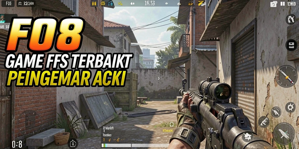 Tampilan layar gameplay FO8 yang intens dan mendebarkan.