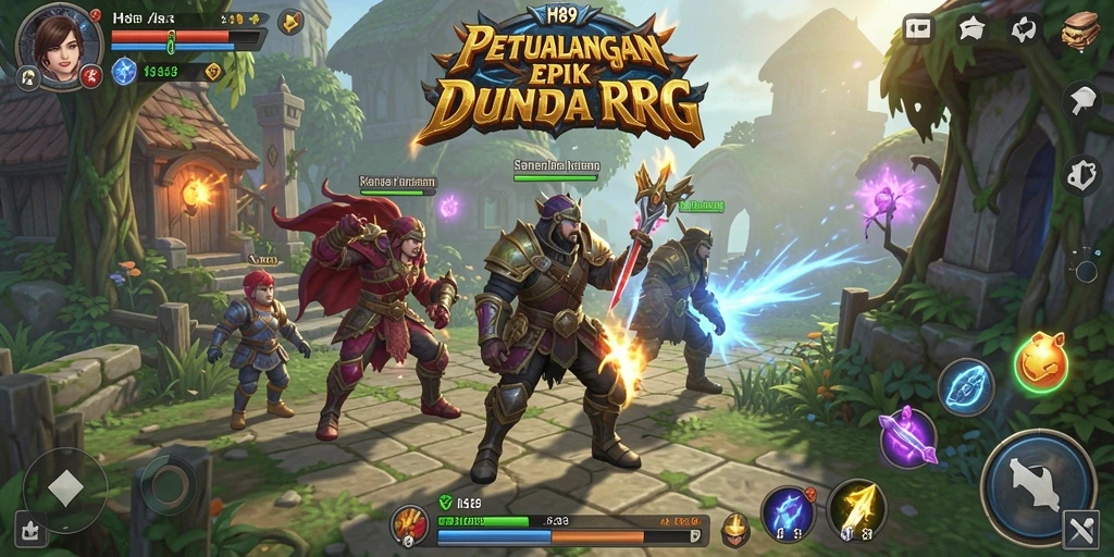 Menampilkan gameplay H89 yang mendebarkan di dunia RPG.