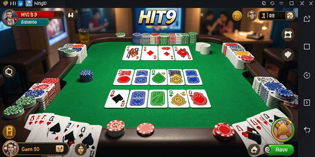 Gameplay seru HIT9 yang mendebarkan di dunia Gaple.