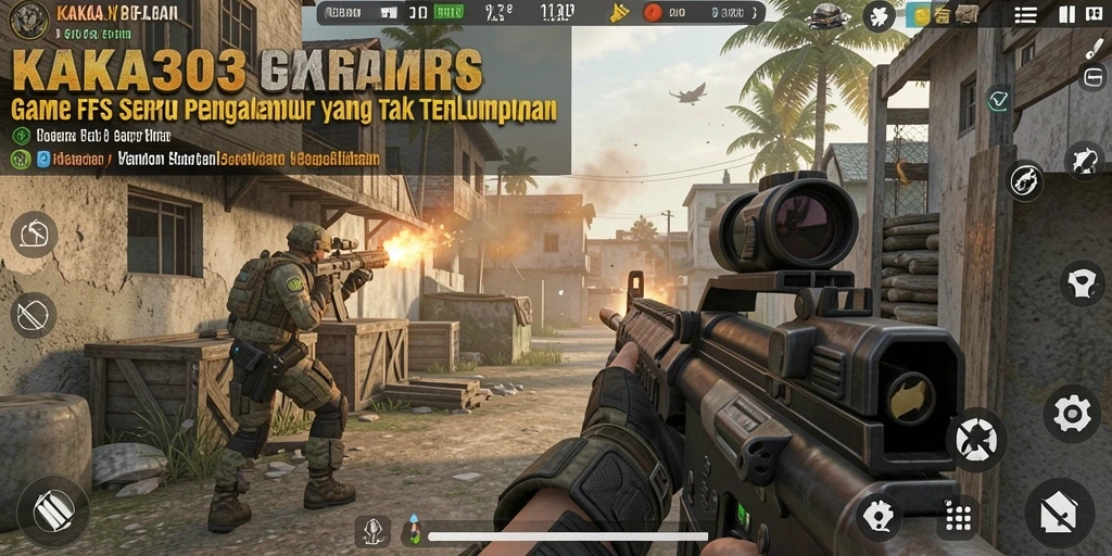 Gameplay KAKA303 yang mendebarkan dengan aksi tembak-menembak yang intens.