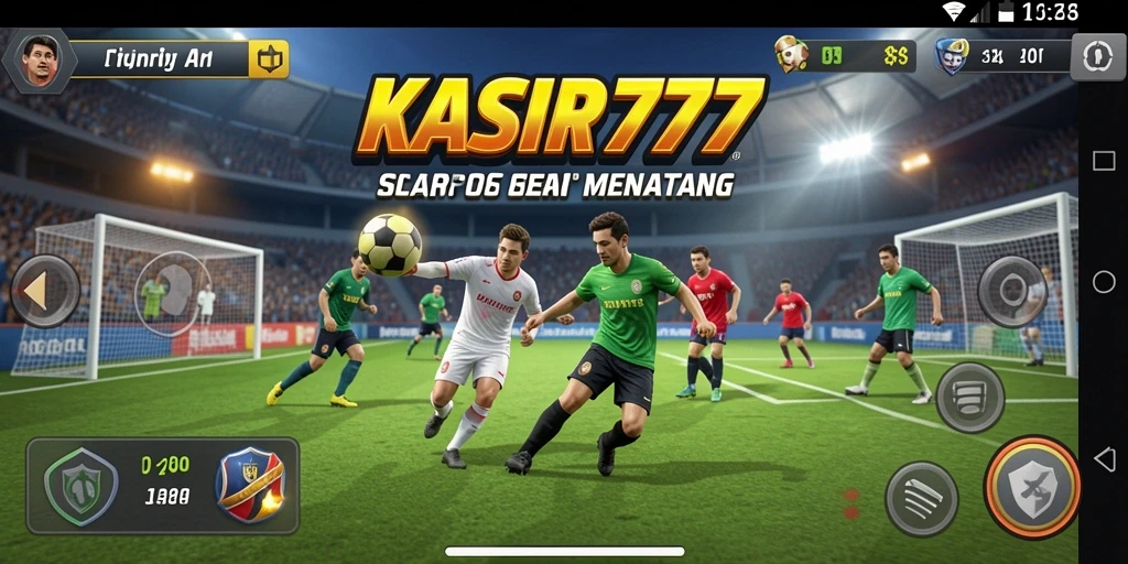 Tampilan gameplay menegangkan di KASIR777 dengan aksi olahraga yang seru.