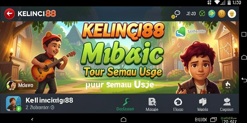 Screenshot utama menampilkan gameplay interaktif dalam KELINCI88.