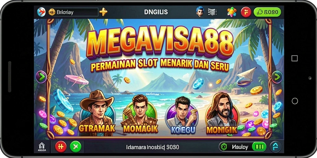 Tampilan gameplay seru dan sederhana dari MEGAVISA88.