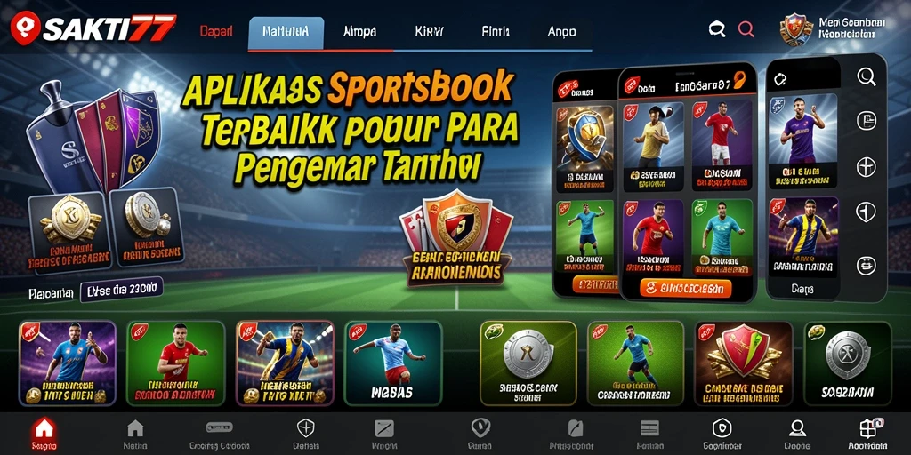 Tampilan SAKTI77 menampilkan taruhan olahraga yang menarik.