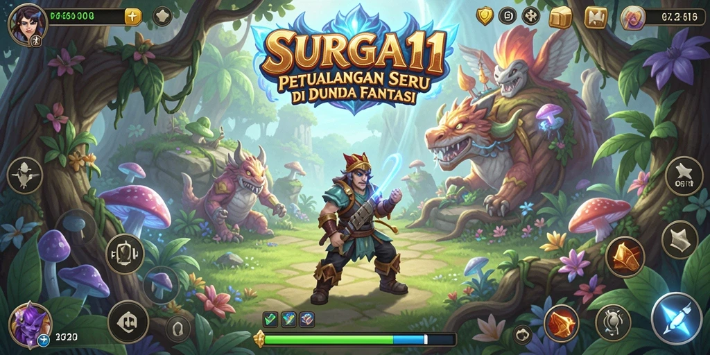 Gameplay seru di SURGA11 yang menantang dan penuh petualangan.
