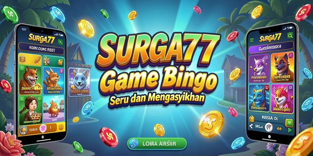 Tampilan gameplay menarik dari SURGA77 yang menunjukkan suasana Bingo yang seru.