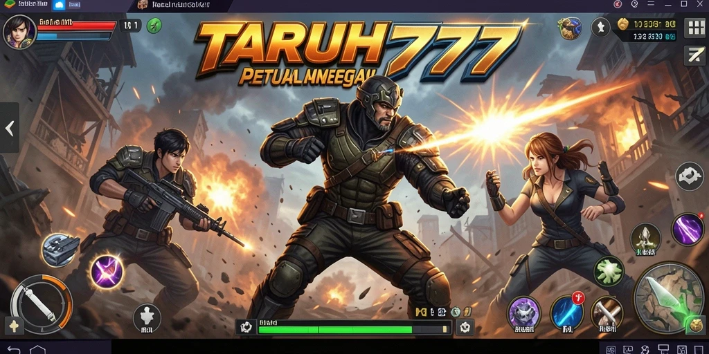 Tangkapan layar TARUH777 memperlihatkan aksi intens dan pertarungan seru.