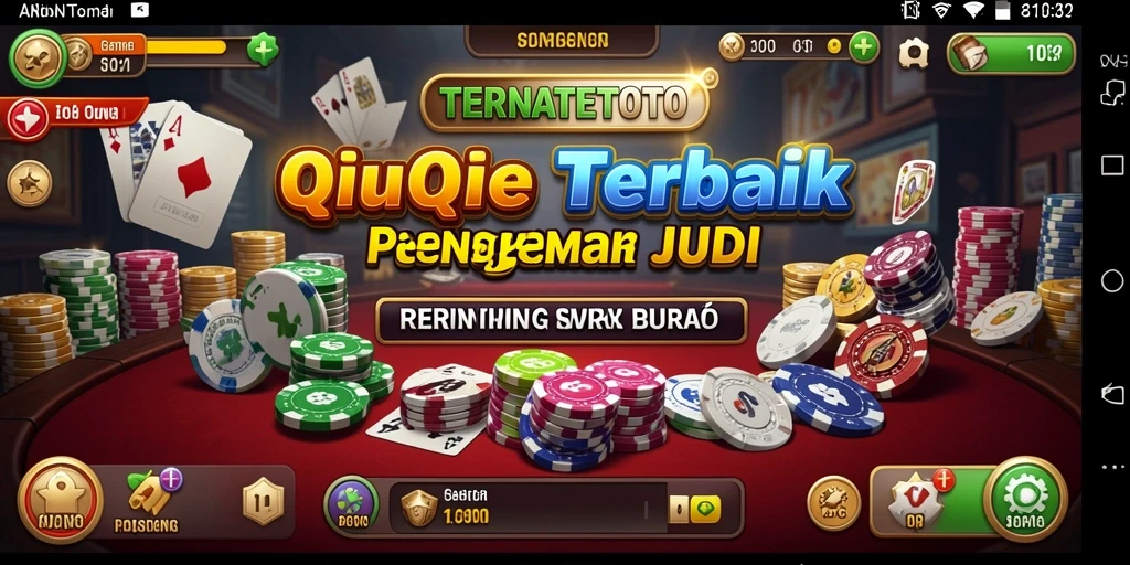Tampilan gameplay seru QiuQiu di TERNATETOTO.